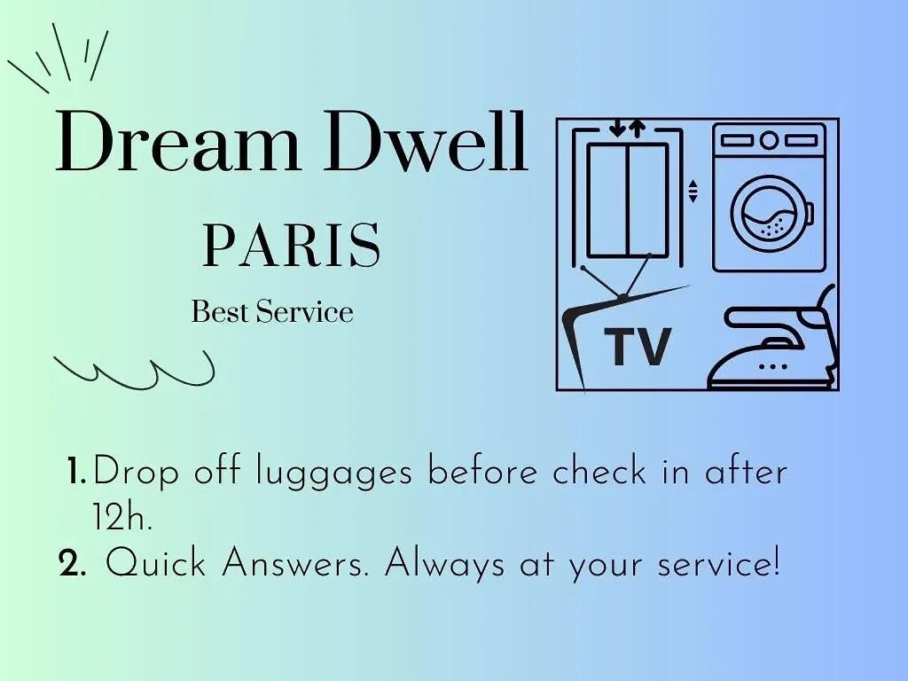 Apartment Dream Dwell Paris-Eiffel Tower Mirabeau Bridge Cozy Home In The 16Th District Paris